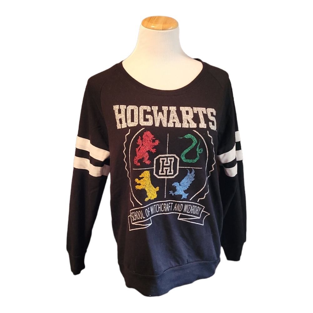 Hogwarts School Crest Sweater Unisex Size XL